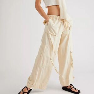 Free People One Step Ahead Parachute Pants Size L